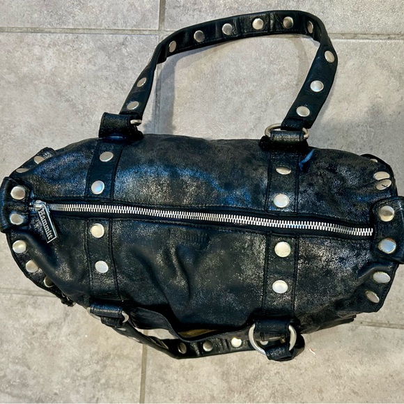 Hammitt Westwood Black Riveted Hand Bag/Satchel - Picture 2 of 11